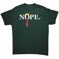 Nope - Anti Trump Funny Red Tie and Hair T-shirt